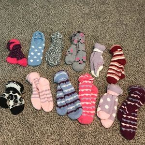 12 ct fuzzy sock collection